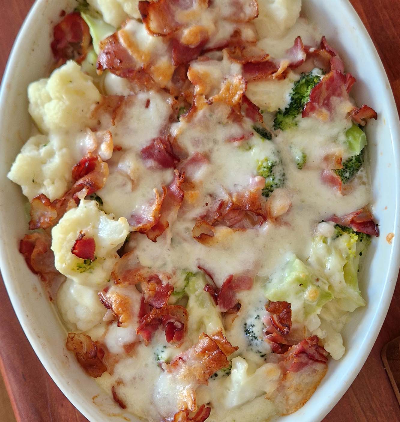 Riktigt mumsig ”Triss i S”-måltid: Broccoligratäng